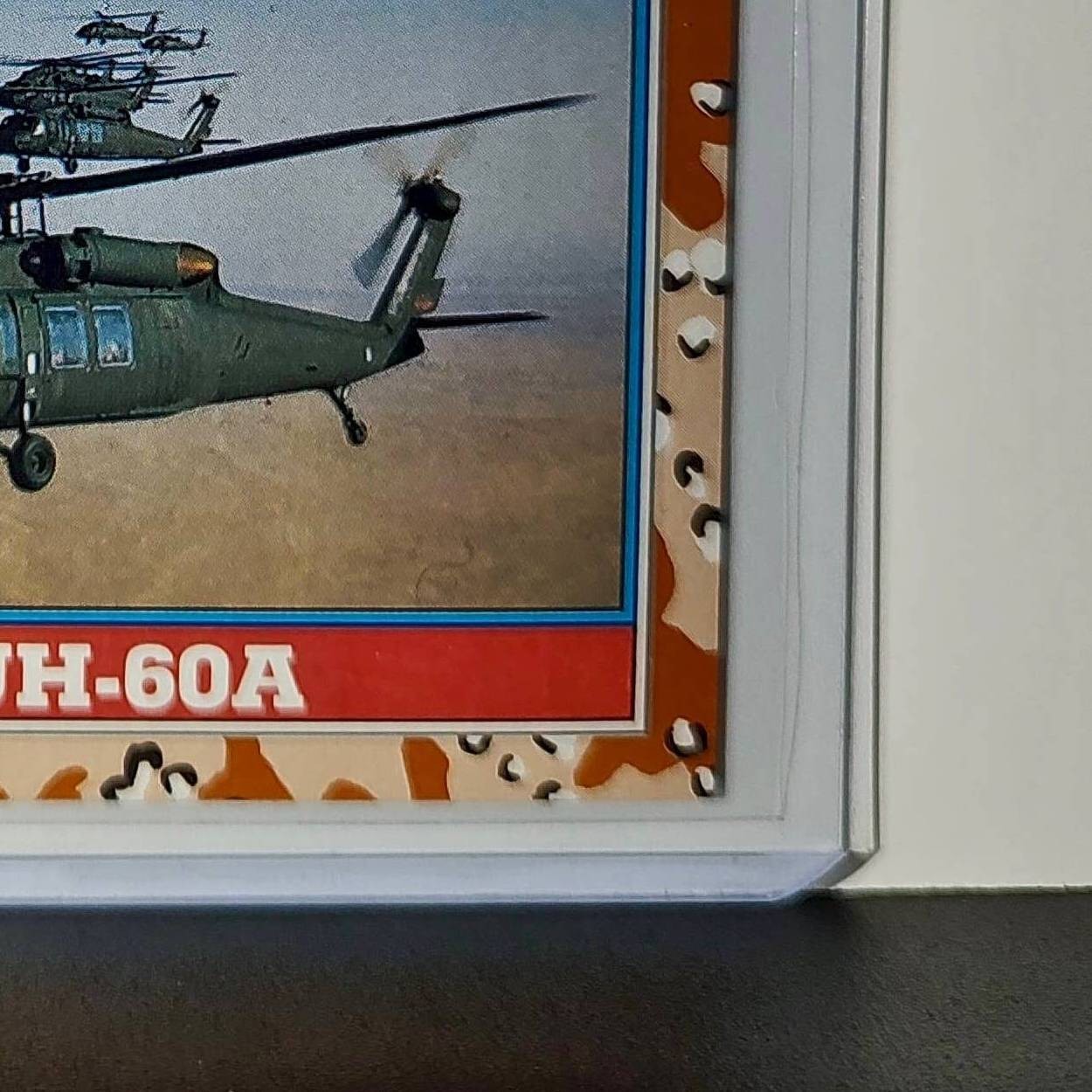 UH-60A Black Hawk 1991 Topps Desert Storm #130 Card