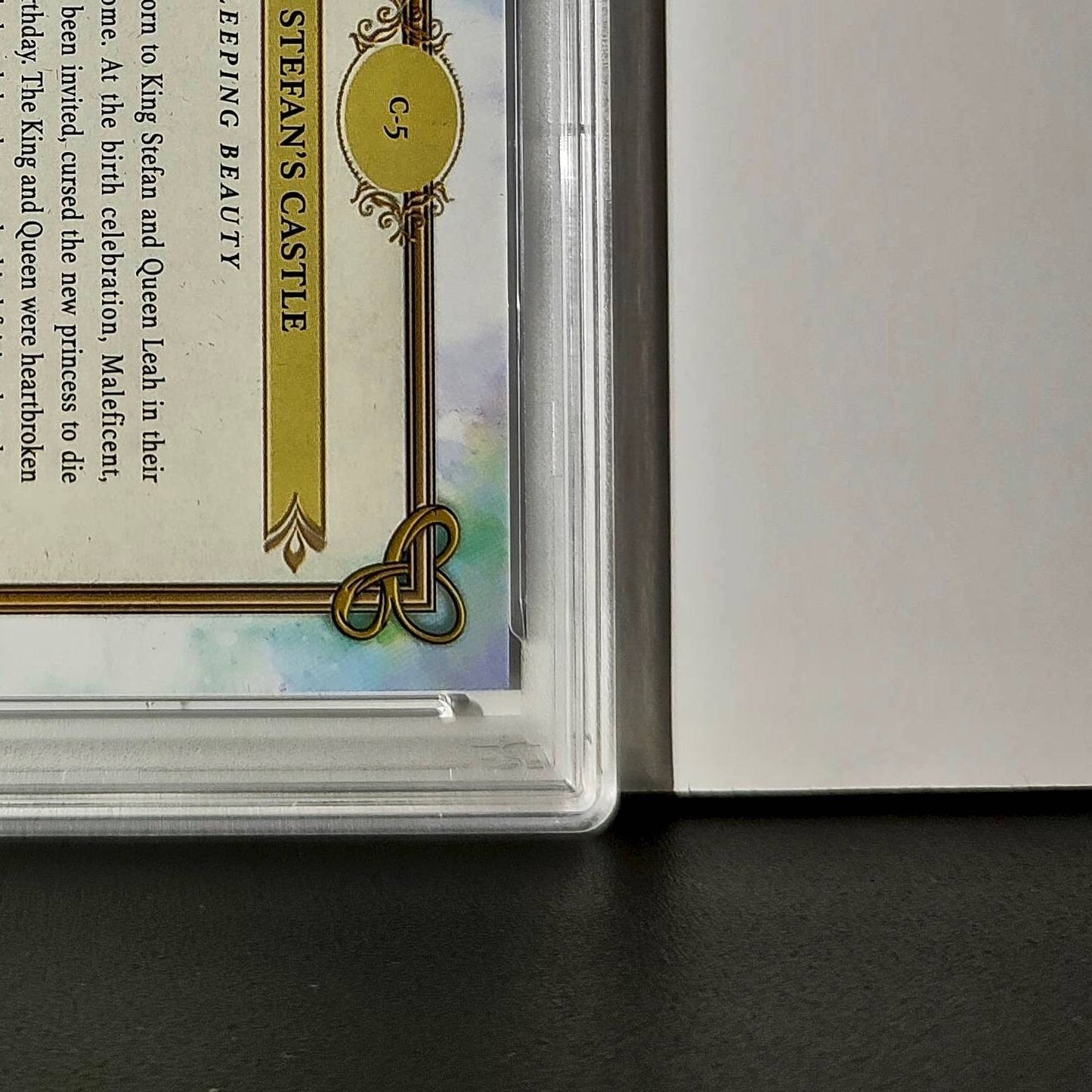 King Stefan's Castle 2025 Topps Disney #C-5 Card Sleeping Beauty PSA 9 MT