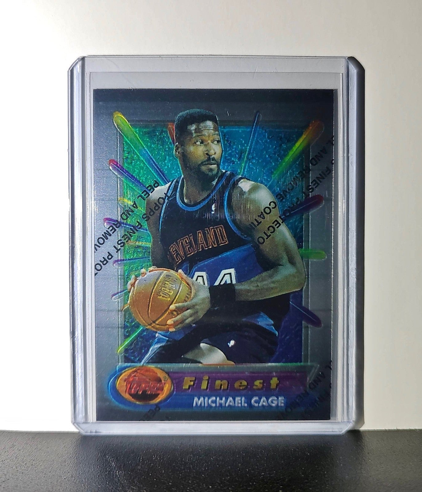 Michael Cage 1994-95 Topps Finest #217 Basketball Card