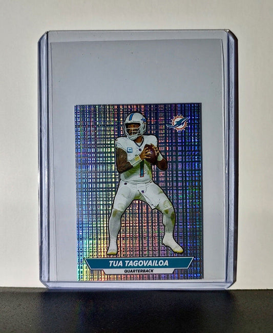 Tua Tagovailoa 2024 Panini NFL Sticker #72 Foil Miami Dolphins