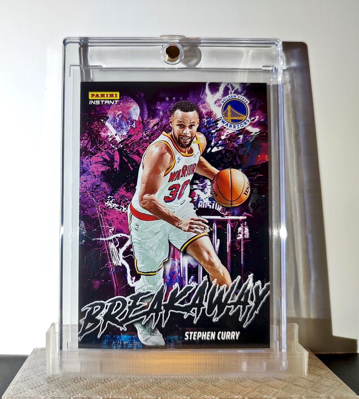 2024-25 Panini Instant NBA Breakaway Complete 18 Card Set in magnet cases 1/1355
