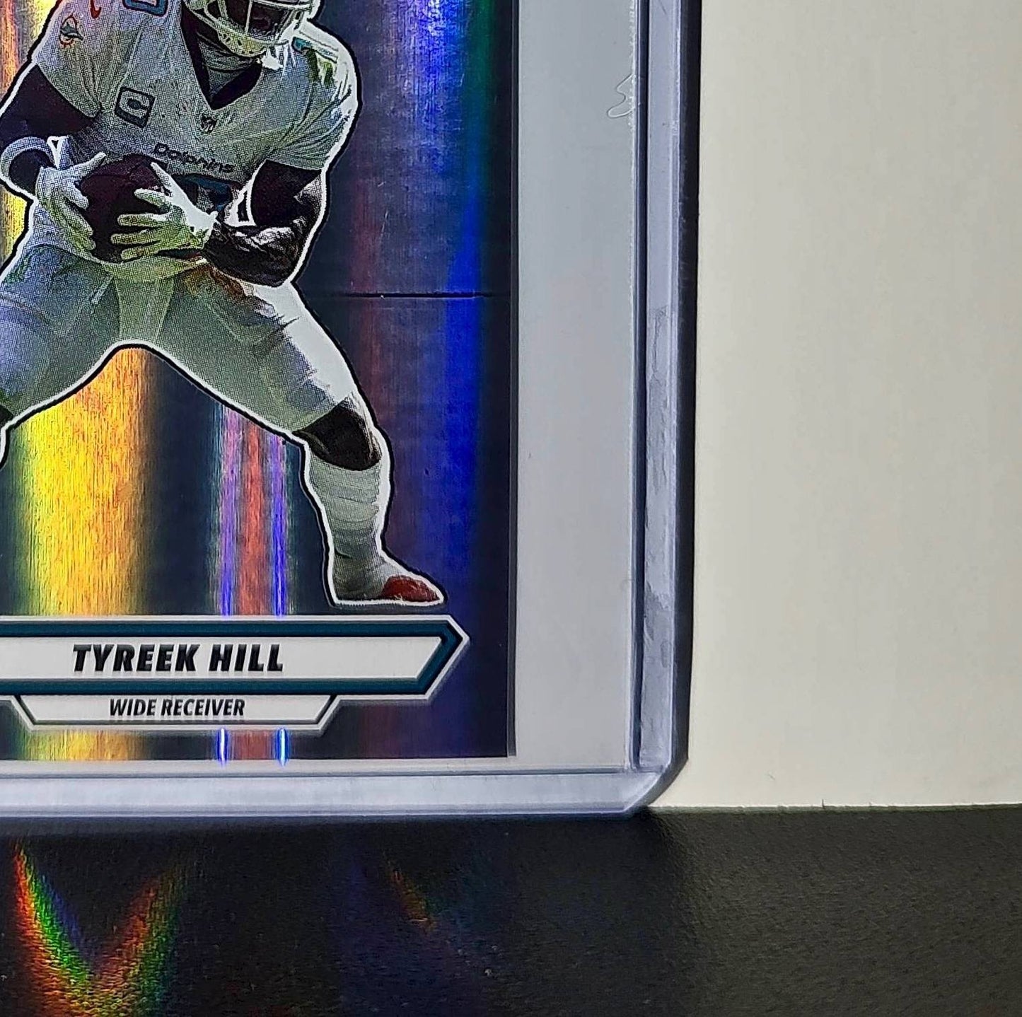 Tyreek Hill 2025 Panini NFL #55 Foil Sticker Miami Dolphins