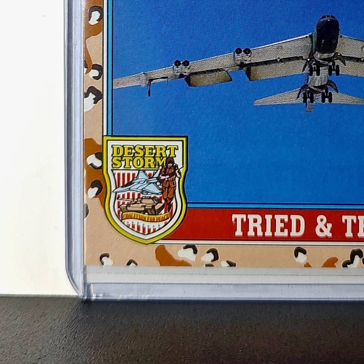 Tried & True B-52 1991 Topps Desert Storm #134 Card