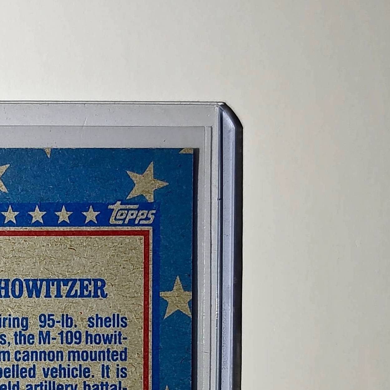 M-109 Howitzer 1991 Topps Desert Storm #107 Card