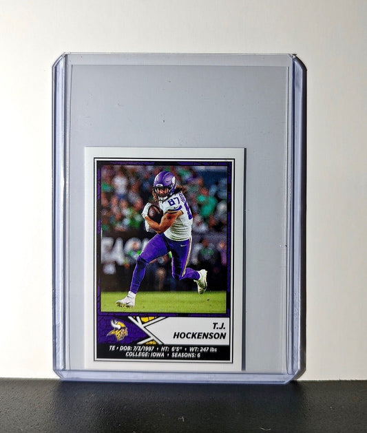 T.J. Hockenson 2024 Panini NFL Sticker #415 Minnesota Vikings
