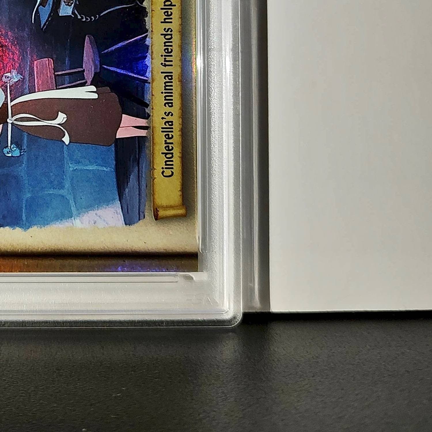 Cinderella's animal friends help her get ready 2025 Topps Disney #C75-3 PSA 10