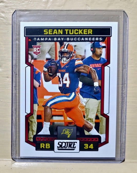 Sean Tucker 2023 Panini NFL #318 Score Football Card Tampa Bay Buccaneers