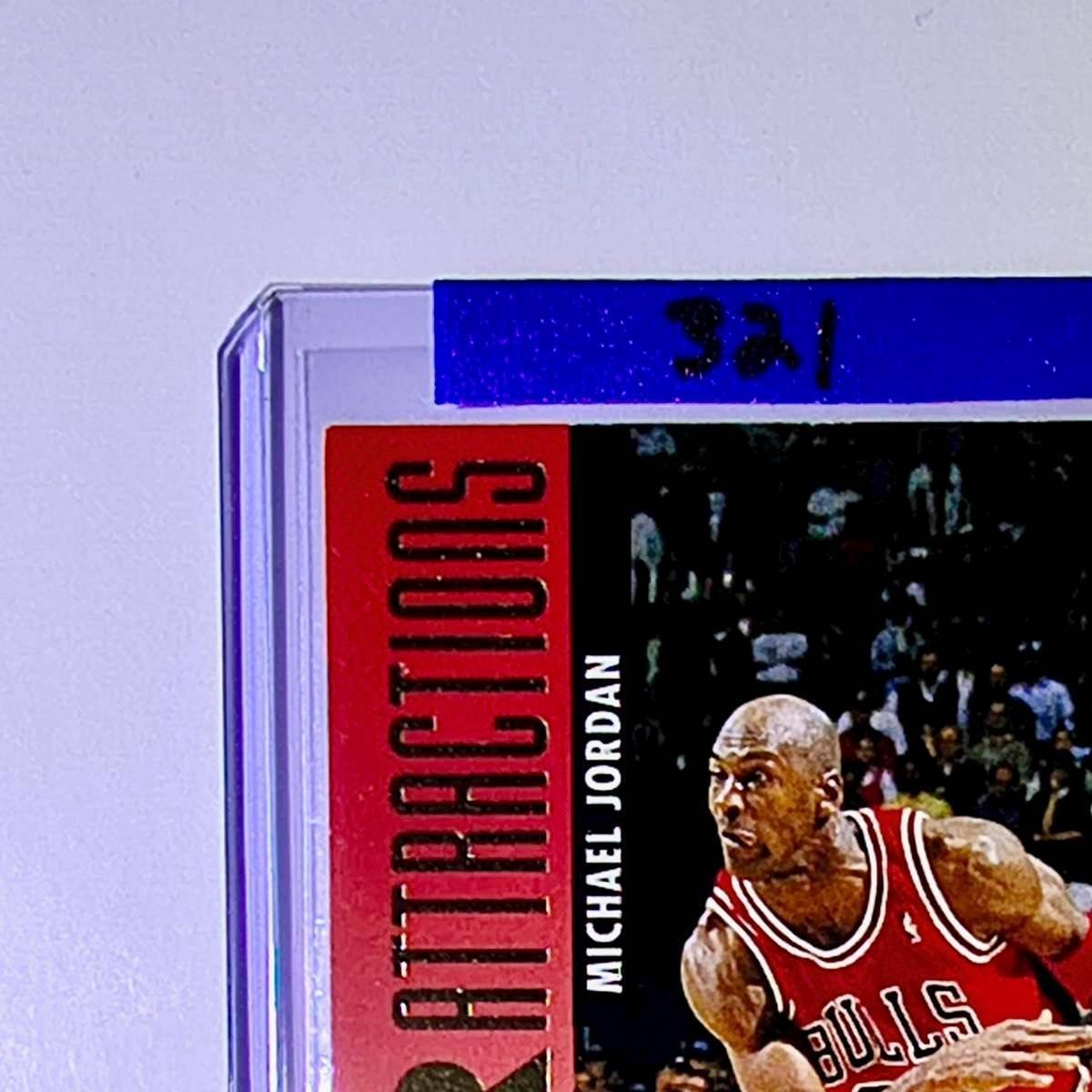Michael Jordan 1995-96 Upper Deck Major Attractions #337 Card Chicago Bulls