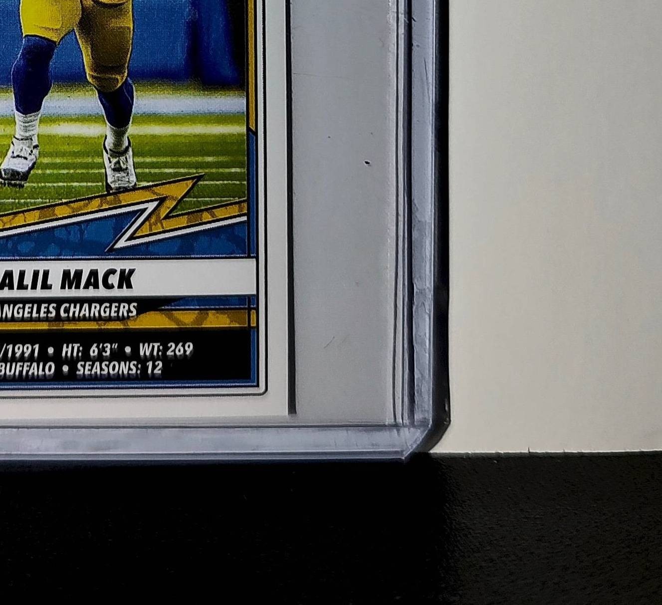 Khalil Mack 2025 Panini NFL #289 Sticker Los Angeles Chargers