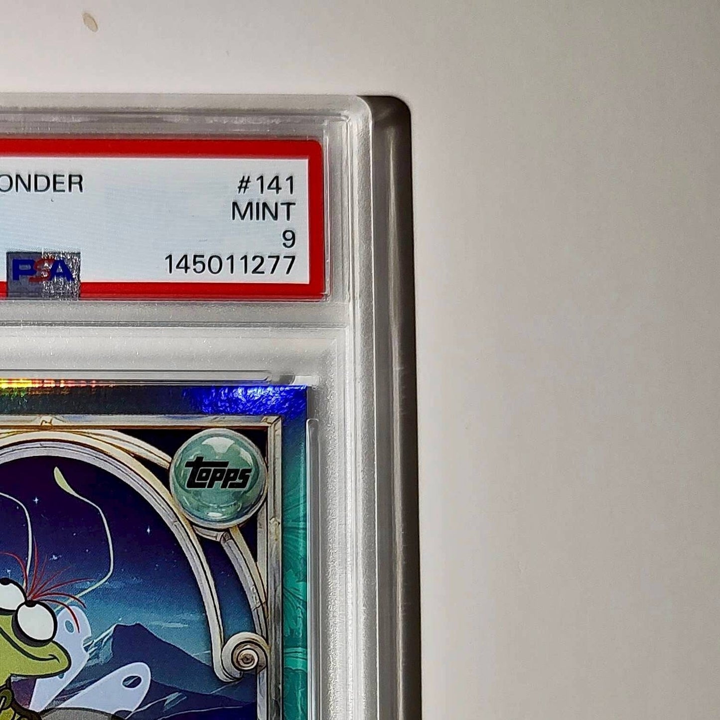 Ray 2025 Topps Disney Wonder #141 Diamond Card The Princess and the Frog PSA 9