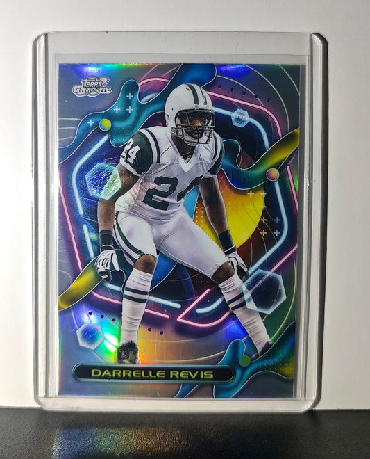 Darrelle Revis Refractor 2023 Topps Chrome NFL #286 Card New York Jets