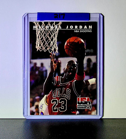 Michael Jordan 1992-93 Skybox USA Basketball #44 Basketball Card Chicago Bulls