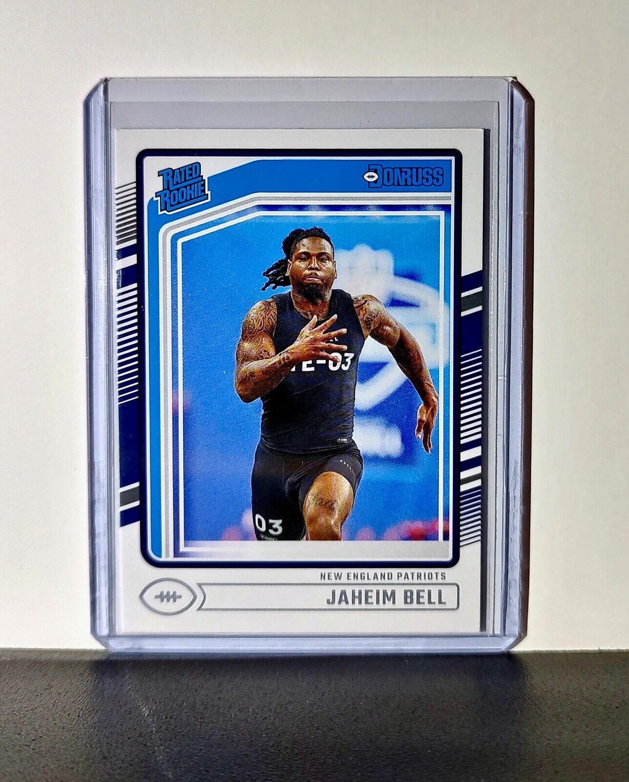 Jaheim Bell 2024 Panini Donruss NFL #337 Card New England Patriots