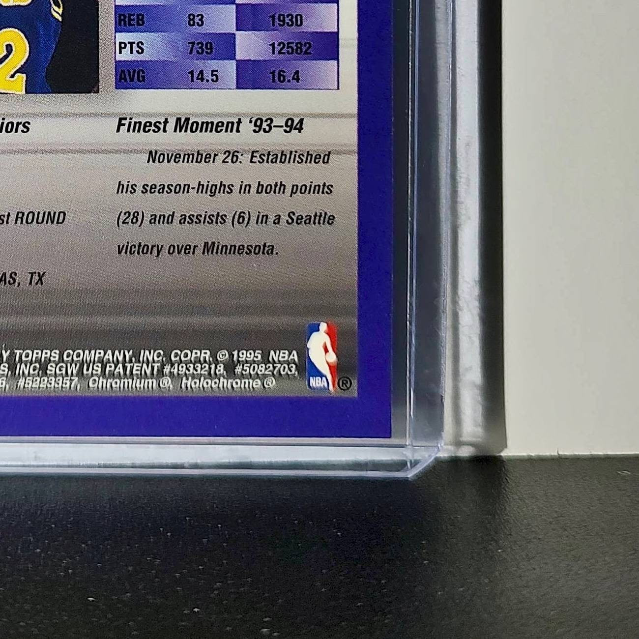 Ricky Pierce 1994-95 Topps Finest #194 Basketball Card