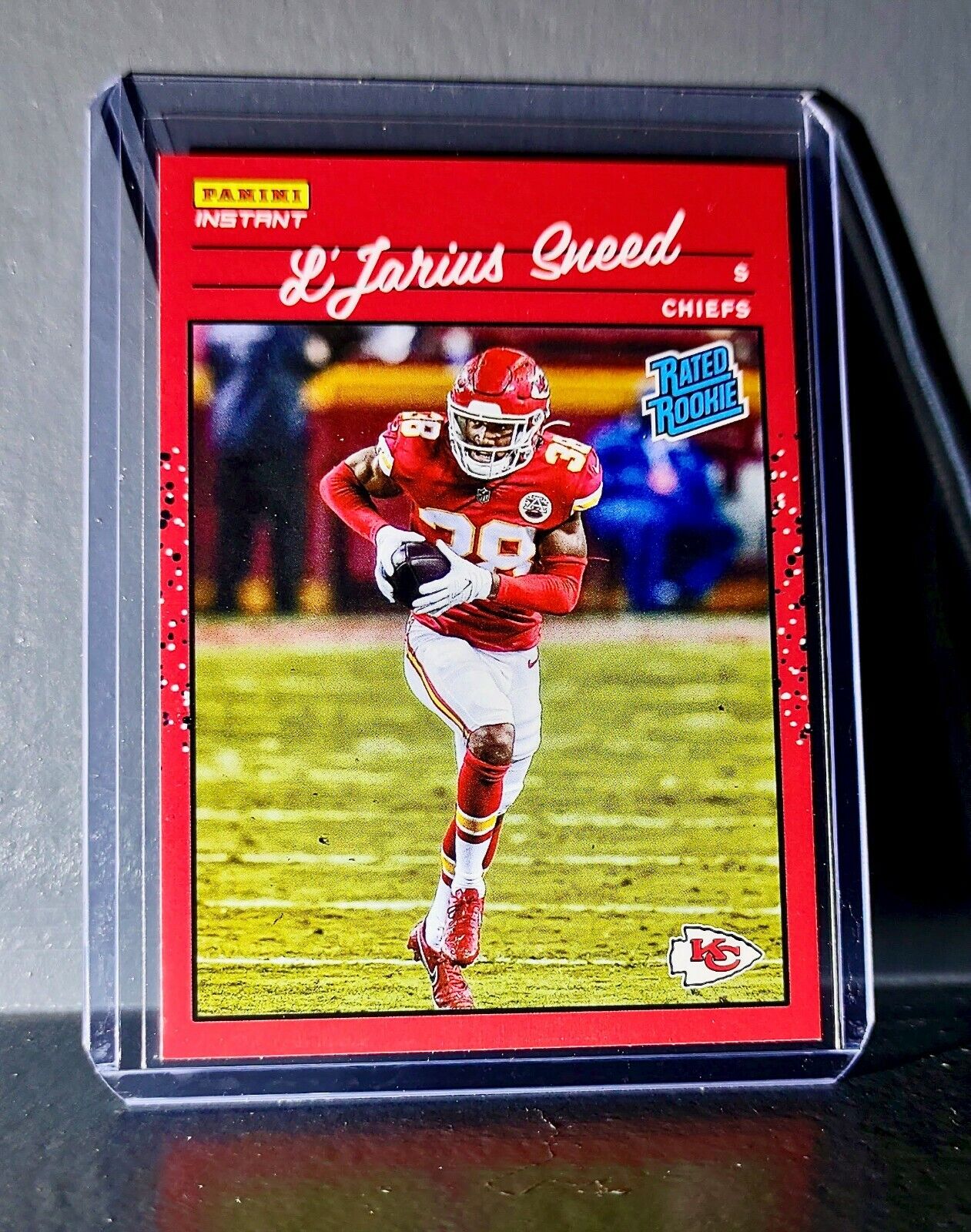 L'Jarius Sneed 2020 Panini NFL Rated Rookie Retro #44 Rookie Card 1/2044