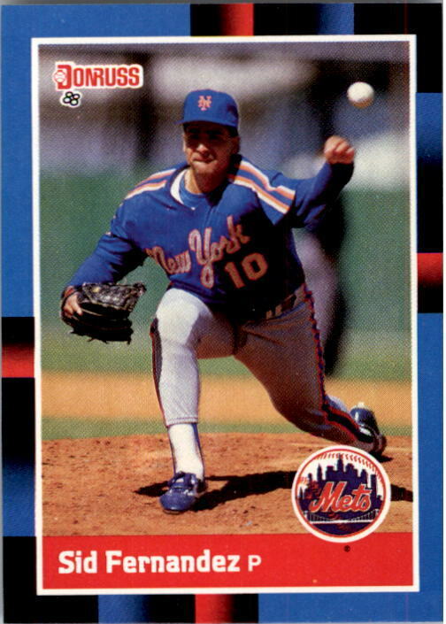 1988 Sid Fernandez Donruss Baseball Card #118