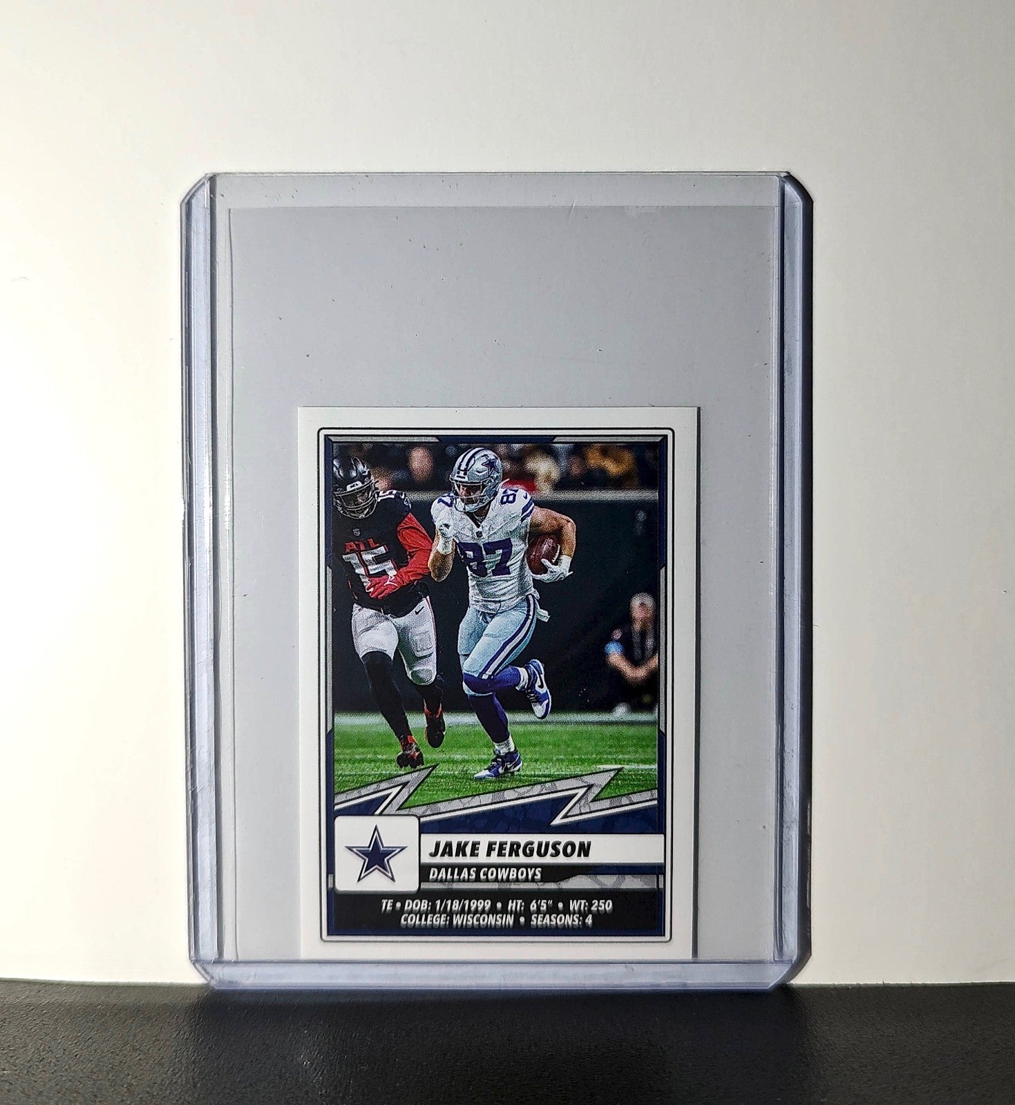 Jake Ferguson 2025 Panini NFL #302 Sticker Dallas Cowboys