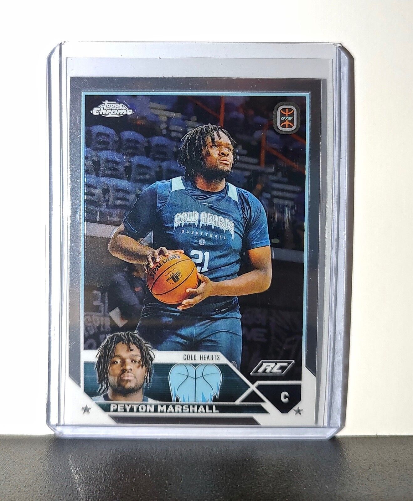 Peyton Marshall Rookie Card 2023-24 Topps Chrome Overtime #82 Cold Hearts