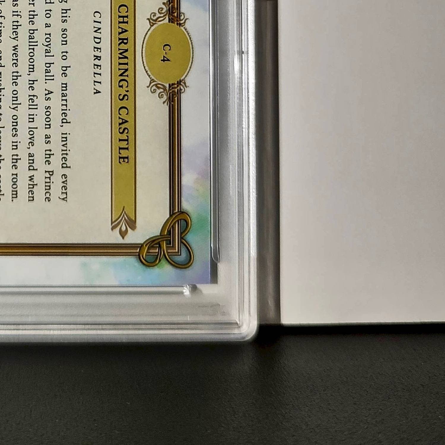 Prince Charming's Castle 2025 Topps Disney #C-4 Card Cinderella PSA 9