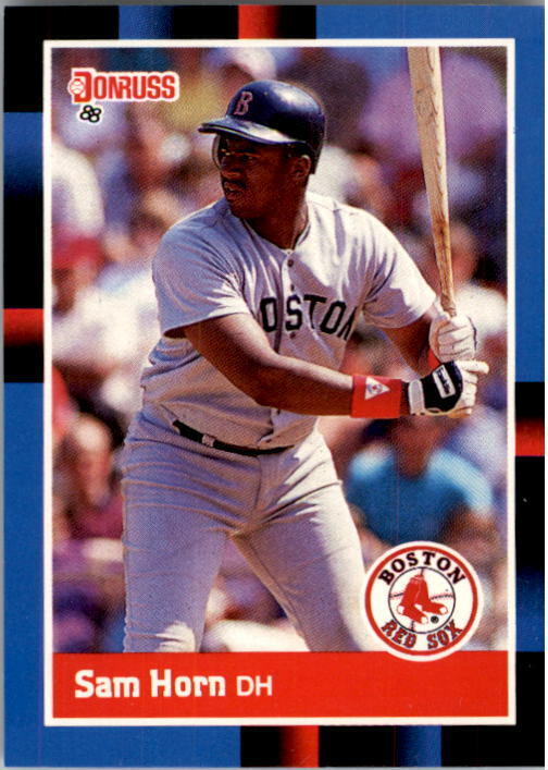 1988 Sam Horn Donruss Baseball Card #498