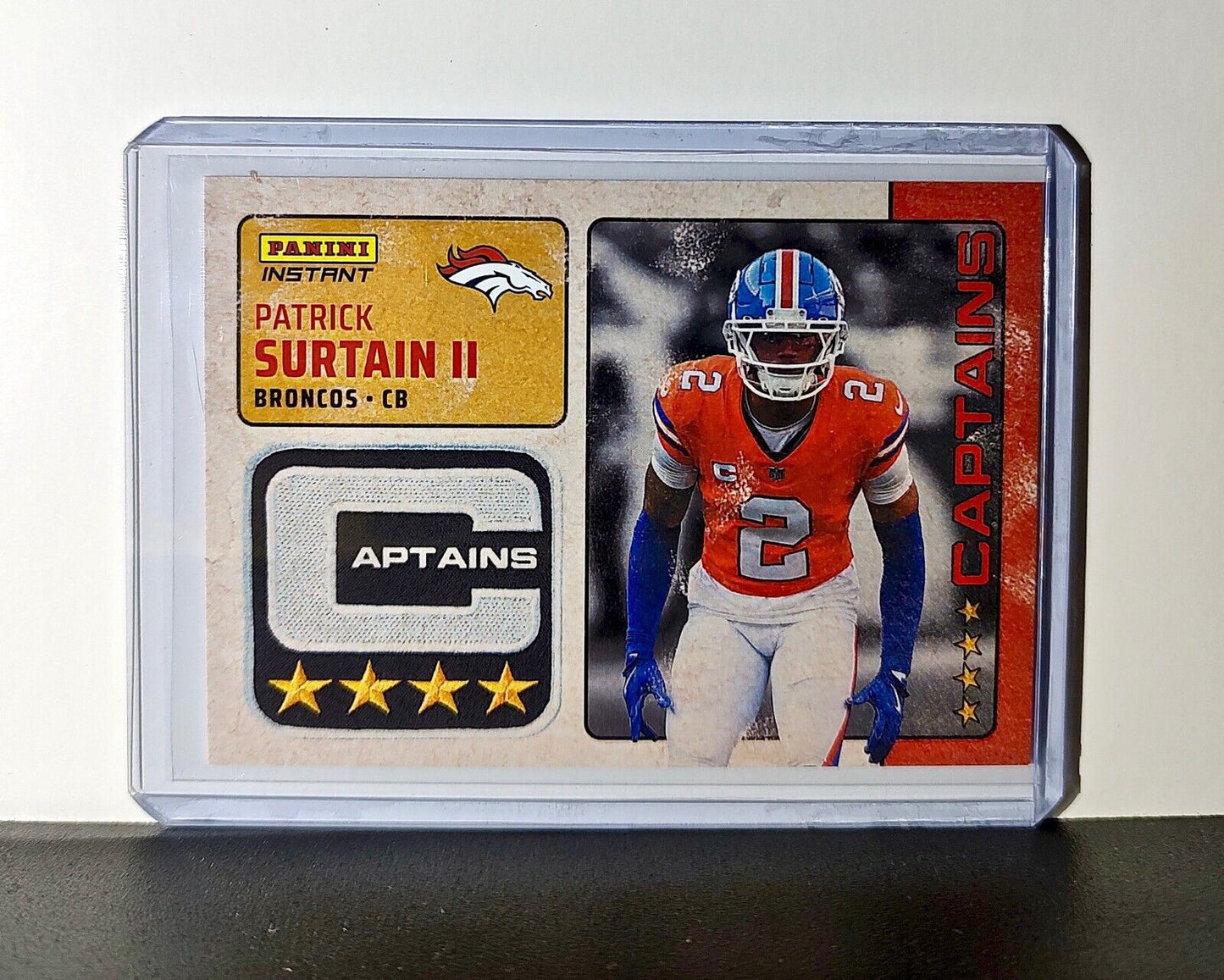 Patrick Surtain II 2024 Panini Captains NFL #33 Card Denver Broncos 1/351
