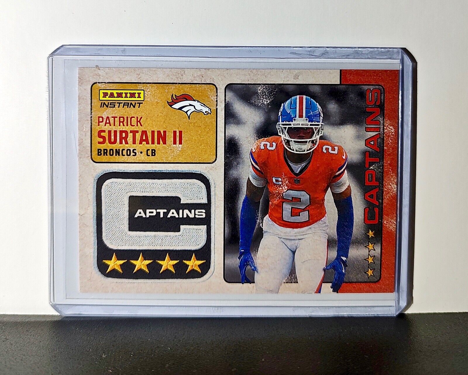 Patrick Surtain II 2024 Panini Captains NFL #33 Card Denver Broncos 1/351
