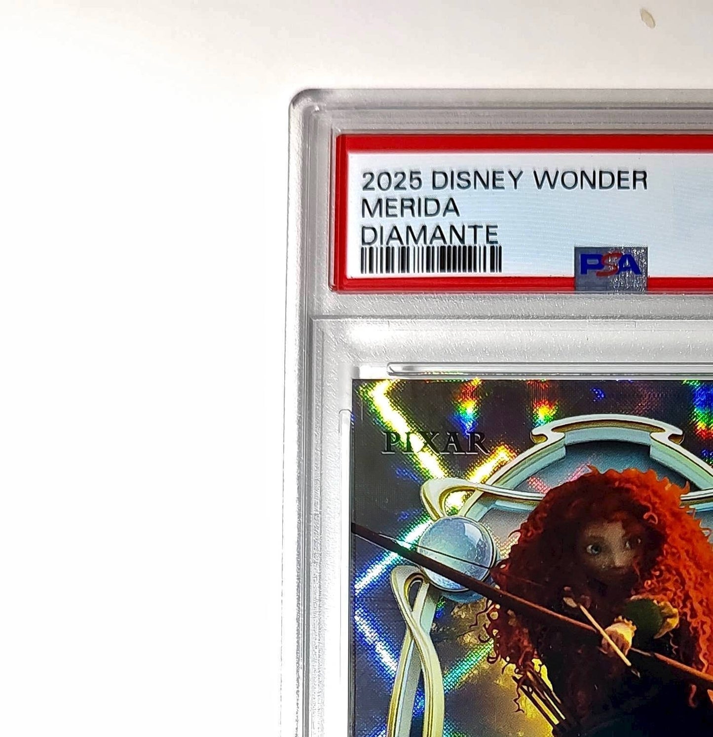 Merida 2025 Topps Disney Wonder #77 Winter Variant Card Brave PSA 7
