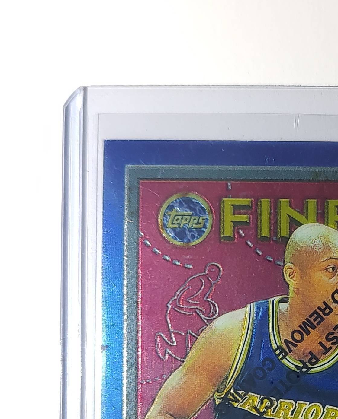 Clifford Rozier 1995-96 Topps Finest NBA #193 Card Warriors