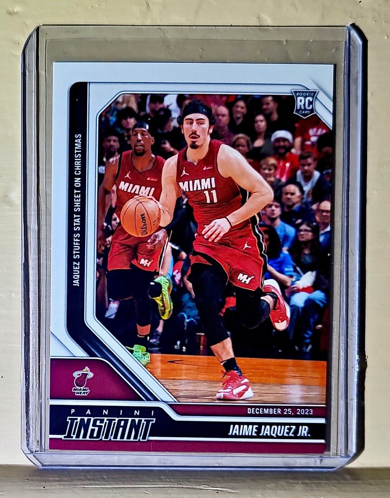 Jaime Jaquez Jr. 2023-24 Panini #204 NBA Rookie Basketball Card Heat 1 of 424