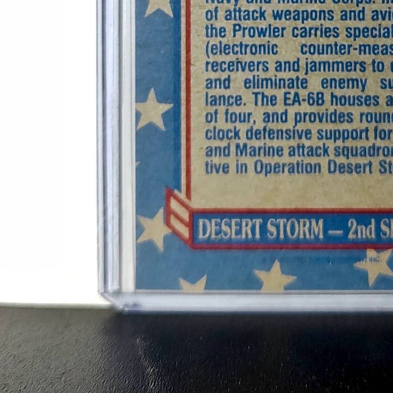 Prowler – The EA-6B 1991 Topps Desert Storm #137 Card