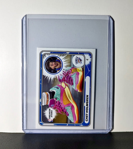 Chet Holmgren Sneaker Stars 2024-25 Panini NBA #51 Sticker Oklahoma City Thunder
