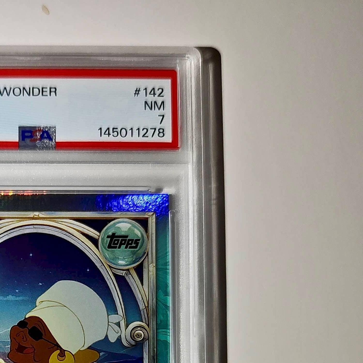 Mama Odie 2025 Topps Disney #142 Diamond Card The Princess and the Frog PSA 7