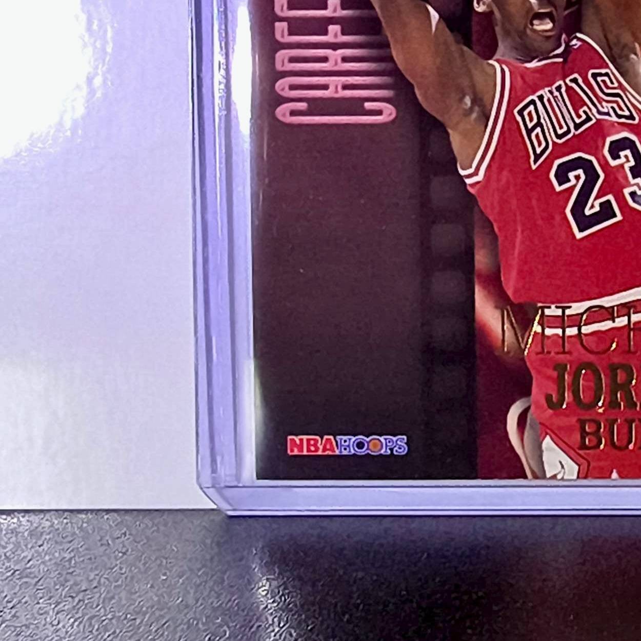 Michael Jordan 1996-97 Hoops Career Best Game #335 Basketball Card Chicago Bulls