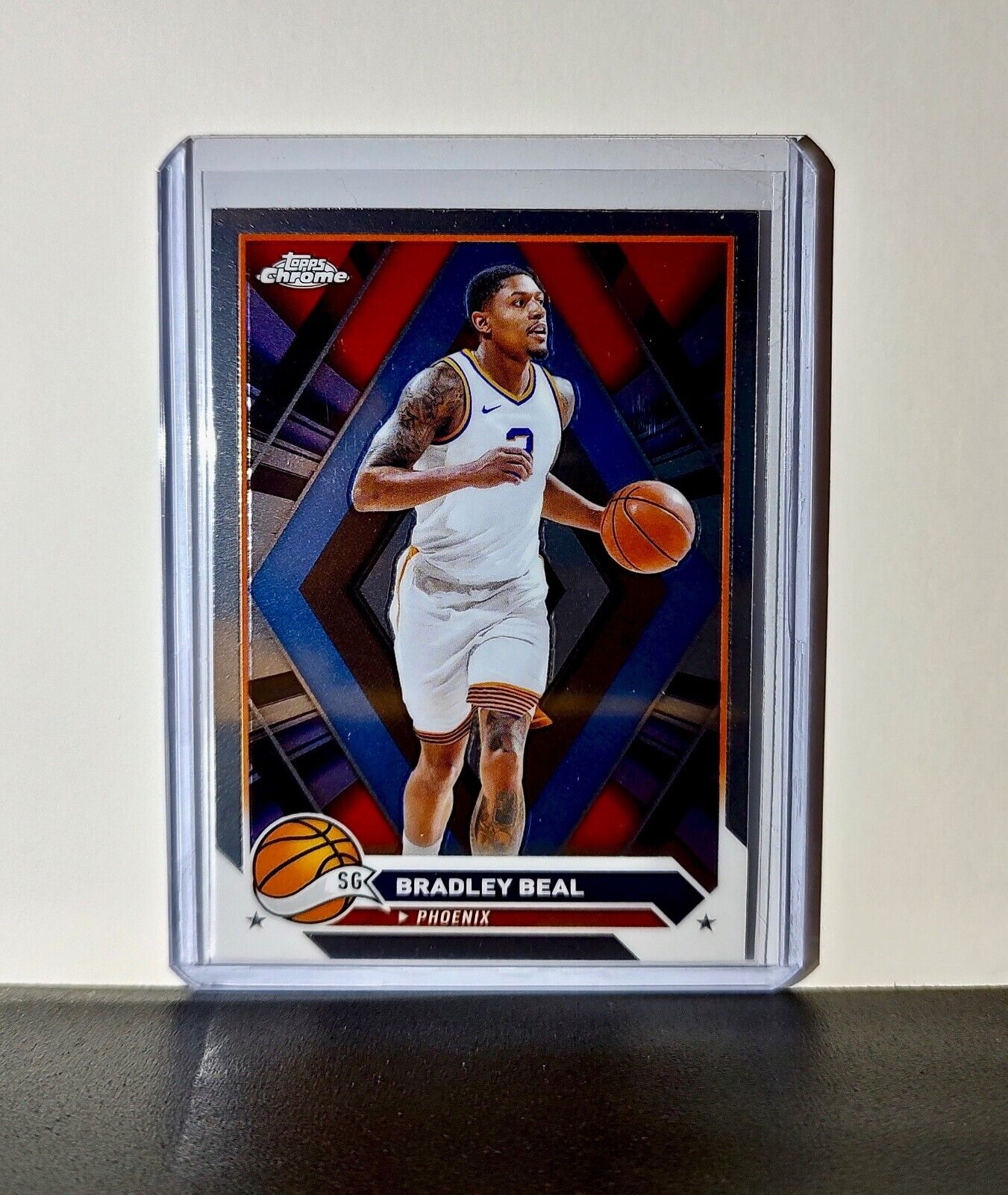 Bradley Beal 2023-24 Topps Chrome NBA #108 Card Phoenix Suns