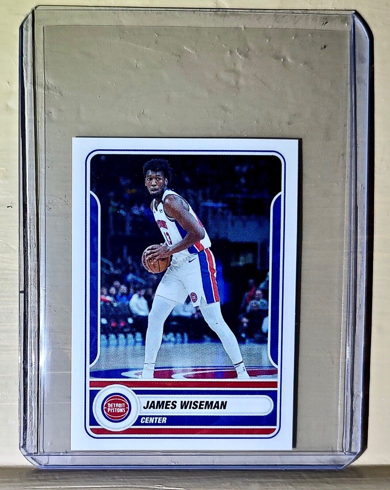 2023-24 James Wiseman Panini NBA Basketball #186 Sticker Detroit Pistons