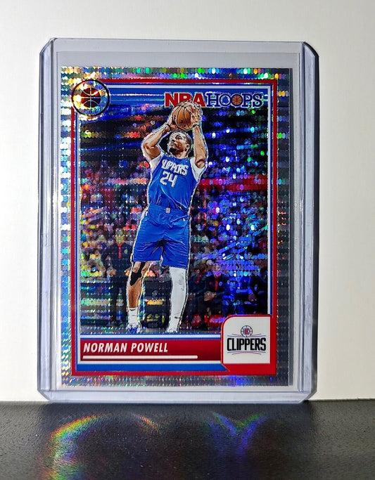 Norman Powell 2023-24 Panini Premium NBA Hoops #203 Pulsar Prizm Clippers
