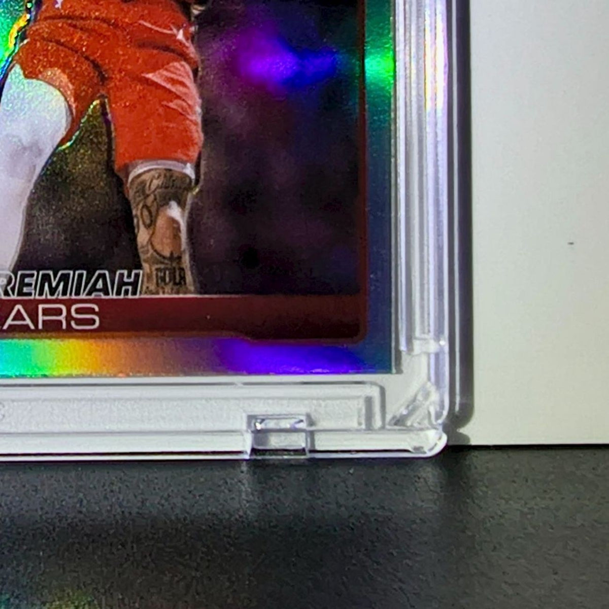 Jeremiah Fears Rookie 2025 NBA Topps Chrome Update #157 Refractor Card Pelicans