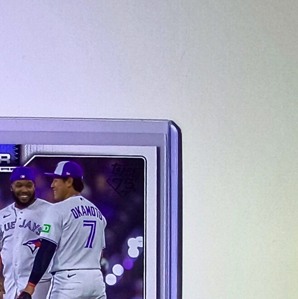 Vladimir Guerrero Jr. Kazuma Okamoto 2026 Topps Update MLB #US184 Card Blue Jays