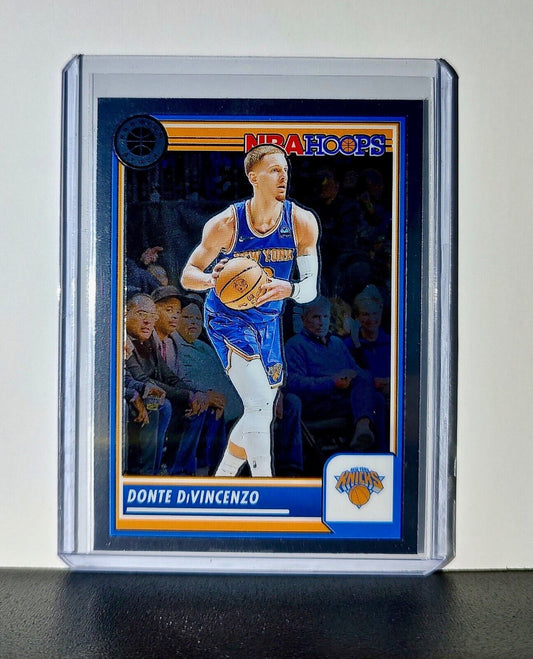 Donte DiVincenzo 2023-24 Panini Premium Stock NBA Hoops #145 Card NY Knicks