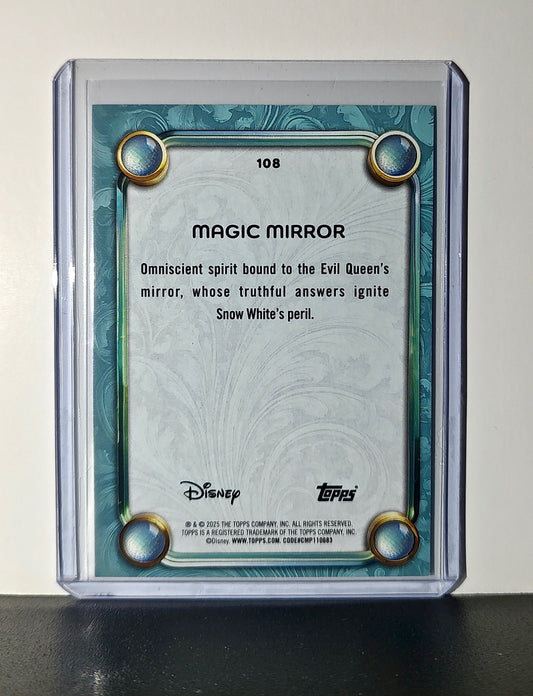 Magic Mirror 2025 Topps Disney #108 Diamond Card Snow White & the Seven Dwarfs