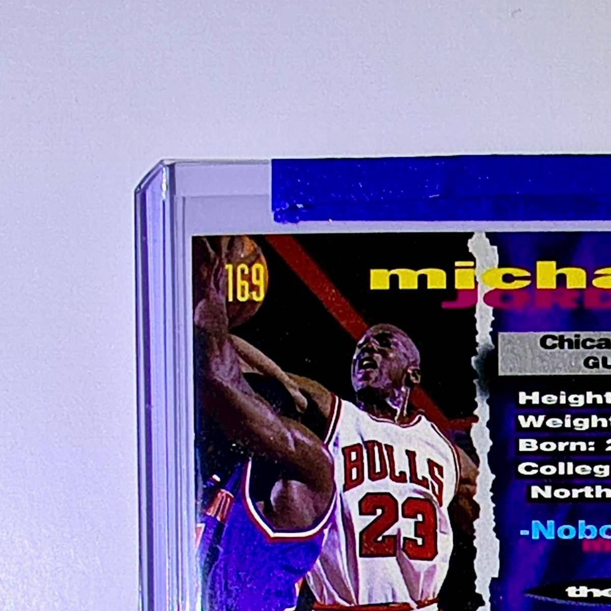 Michael Jordan 1993-94 Topps Stadium Club #169 Basketball Card Chicago Bulls