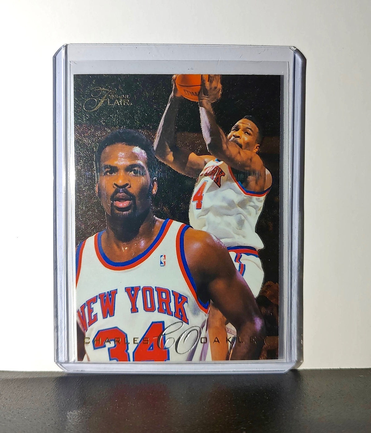 Charles Oakley 1995-96 Flair NBA #91 Card New York Knicks