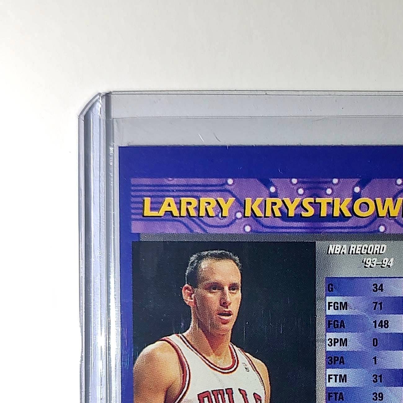 Larry Krystkowiak 1994-95 Topps Finest #219 Basketball Card