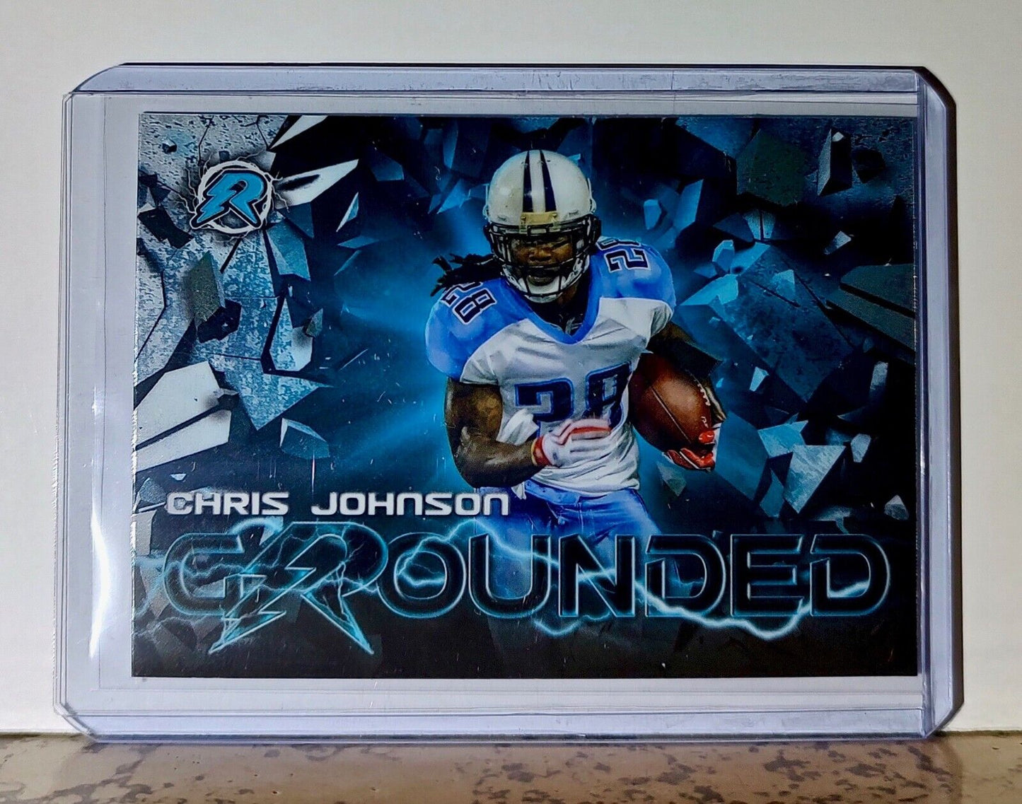 Chris Johnson 2023 Topps Resurgence Grounded NFL #RG-24 Card Tennessee Titans