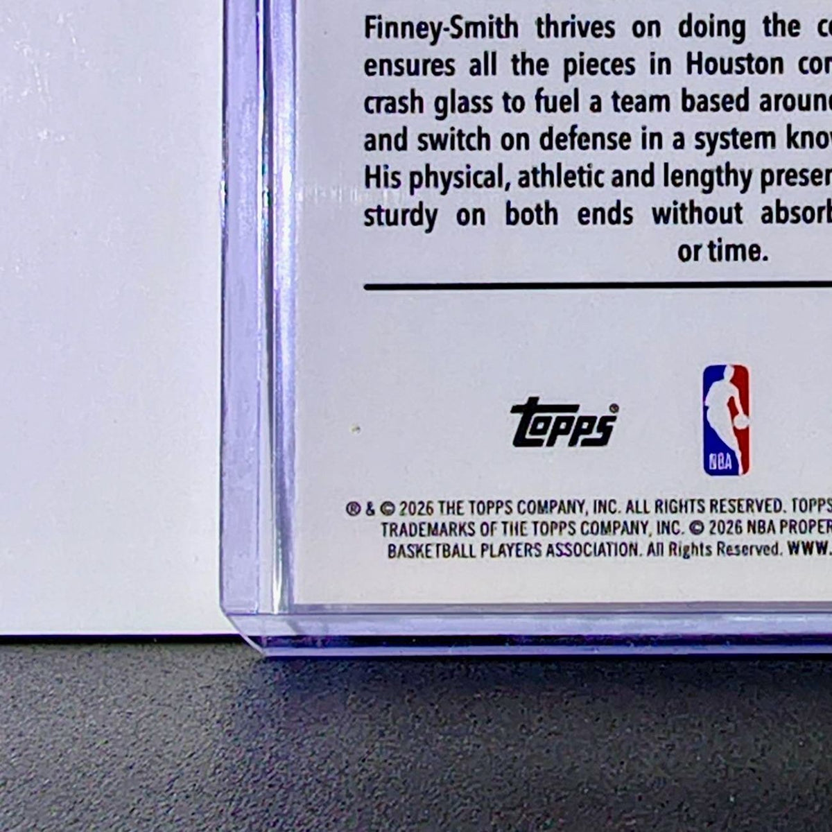 Dorian Finney-Smith 2025-26 NBA Topps Chrome Update #129 Card Houston Rockets