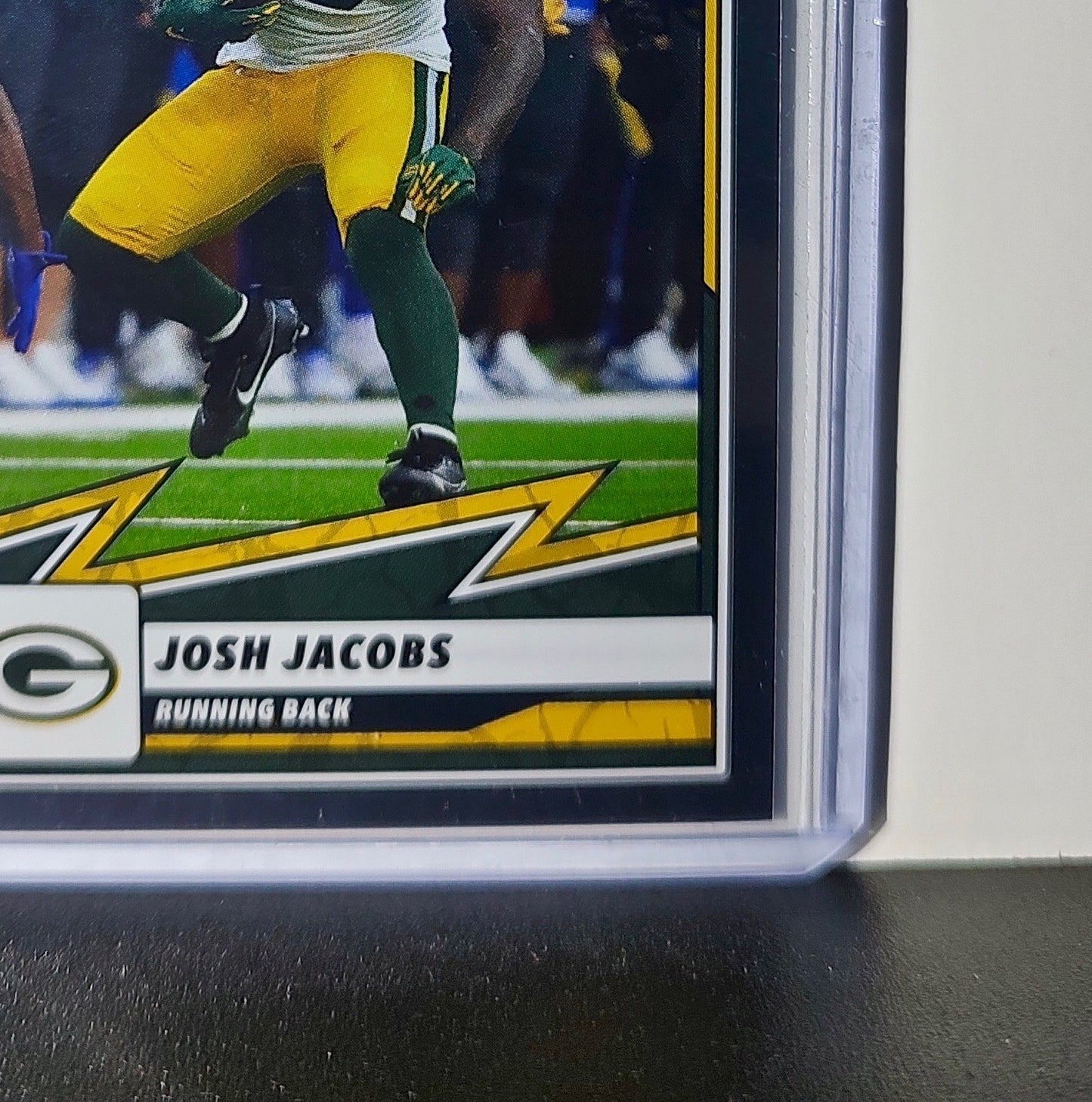 Josh Jacobs 2025 Panini NFL #66 Foil Sticker Card Green Bay Packers