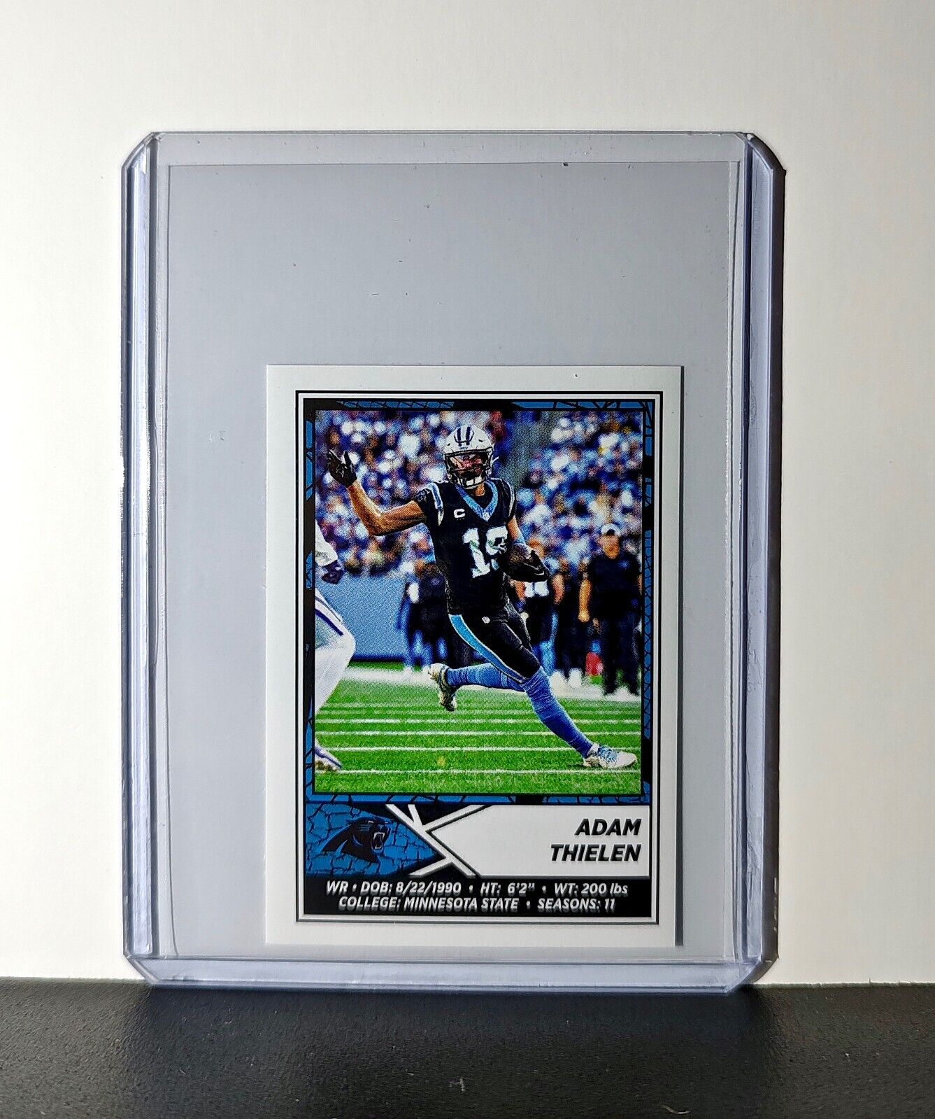 Adam Thielen 2024 Panini NFL Sticker #446 Carolina Panthers