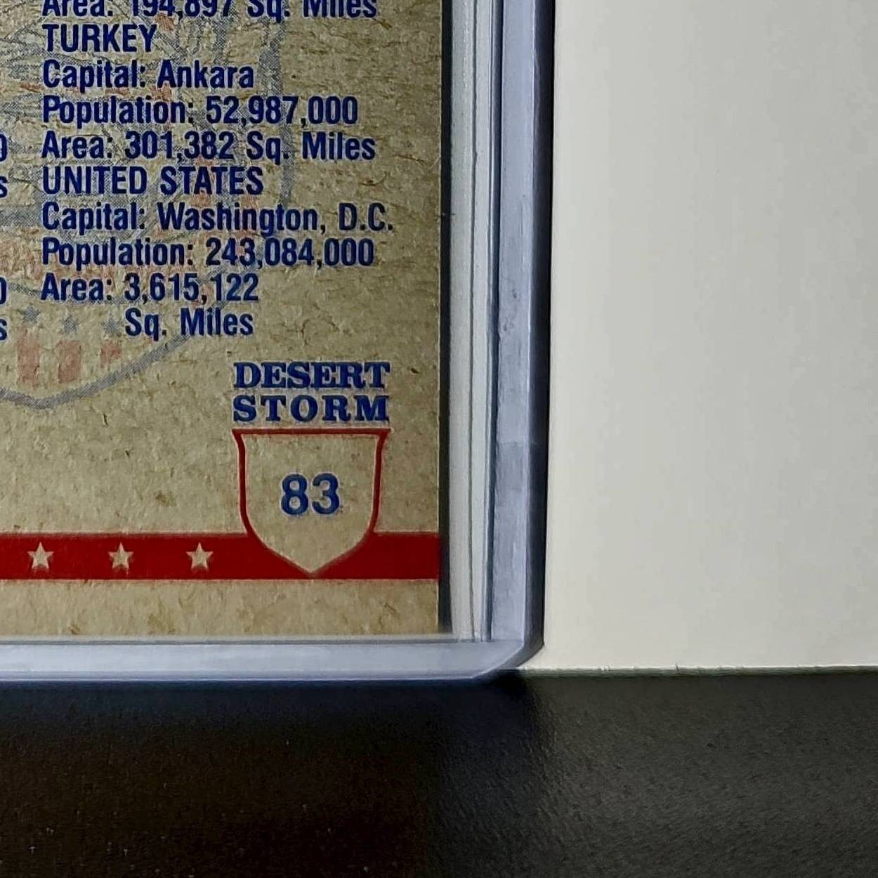 Dawn in the Desert 1991 Topps Desert Storm #83 Card