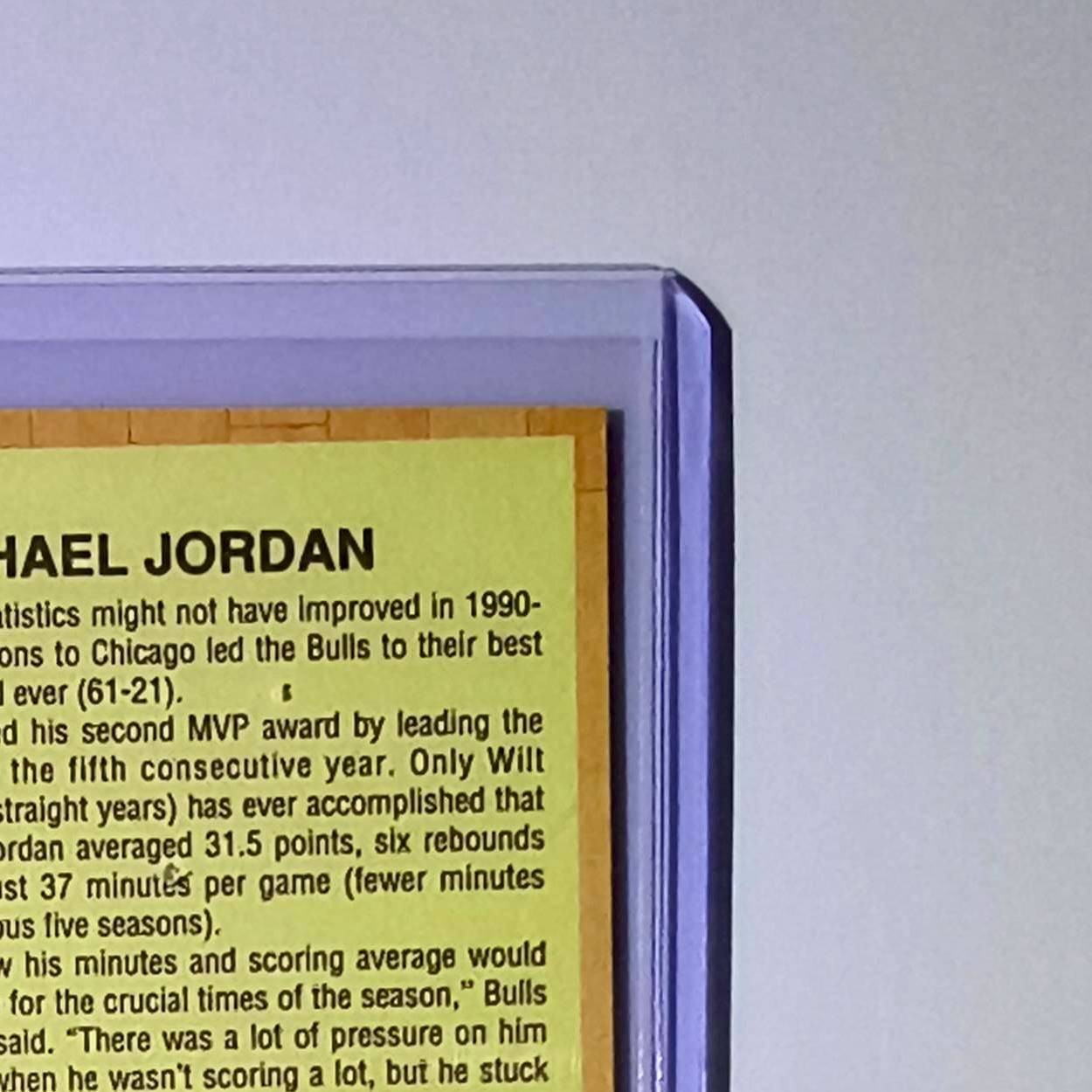 Michael Jordan 1991-92 Fleer All-Star Team #211 Basketball Card Chicago Bulls