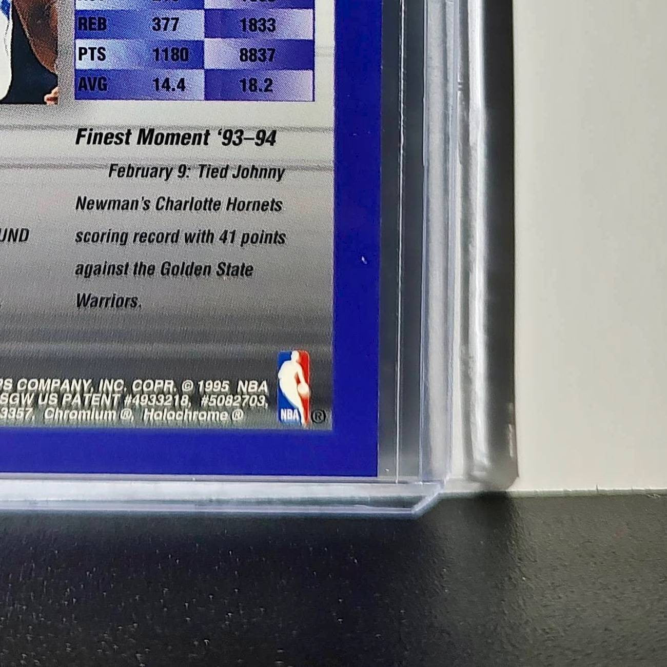 Hersey Hawkins 1994-95 Topps Finest #302 Basketball Card